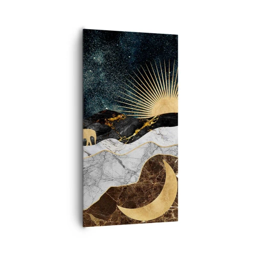 Lærredstryk - Billede på lærred - Evige love - 65x120 cm