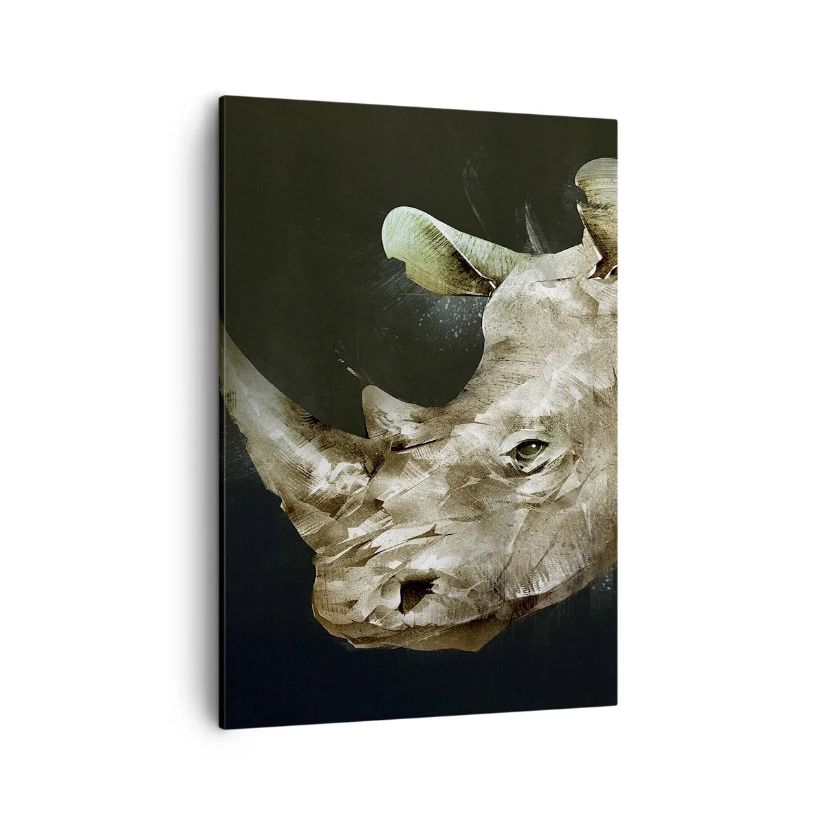 Lærredstryk - Billede på lærred - Ægte maskulin styrke - 50x70 cm