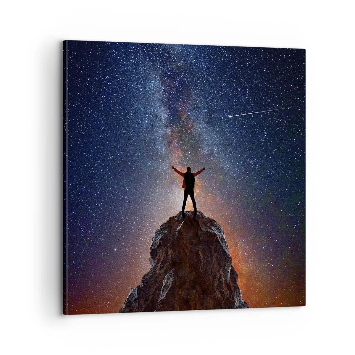 Lærredstryk - Billede på lærred - Magten er hos mig! - 60x60 cm