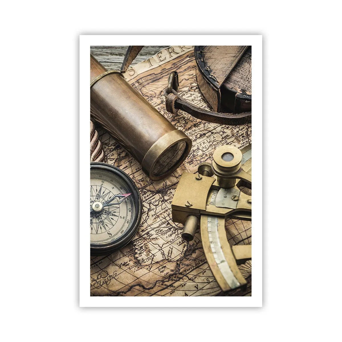 Plakat - Fastlægge kursen - 61x91 cm