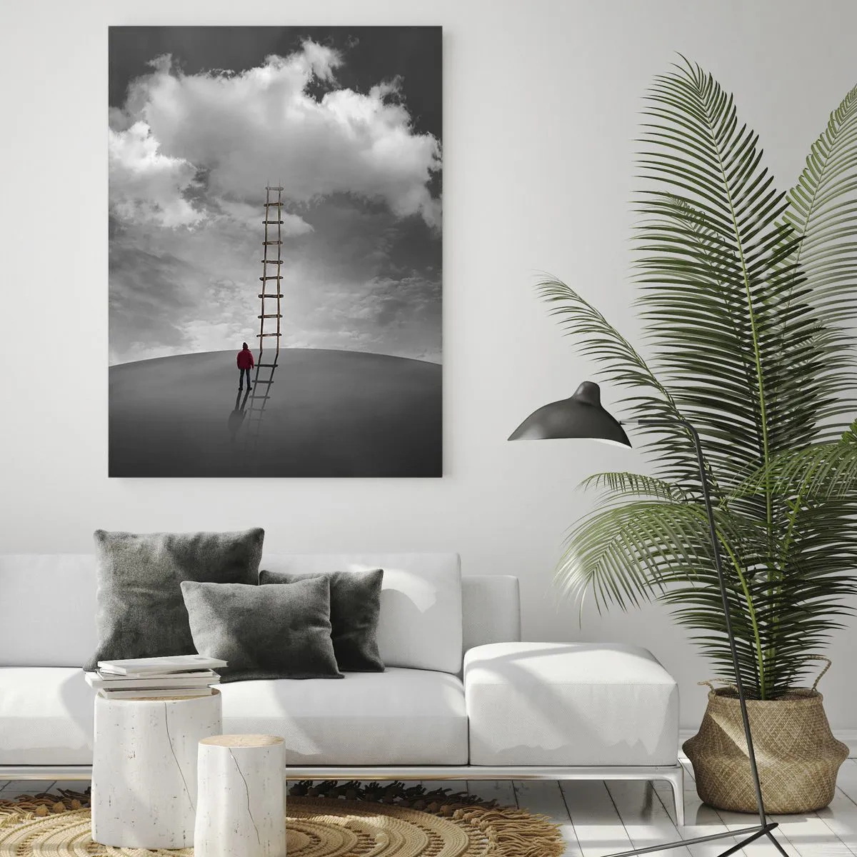 Billede på glas - Alt er muligt - 50x70 cm