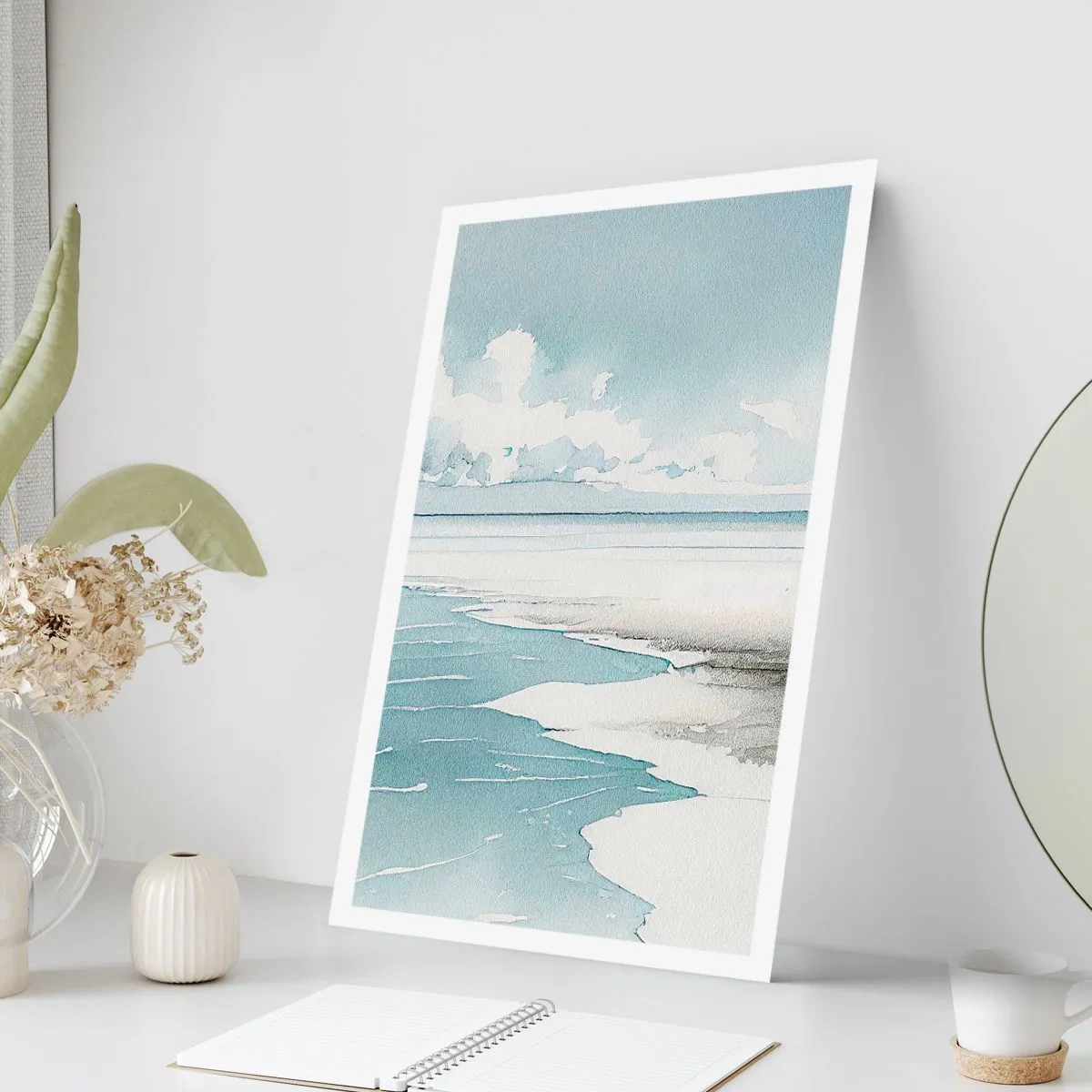Plakat - Blidt tidevand - 40x50 cm