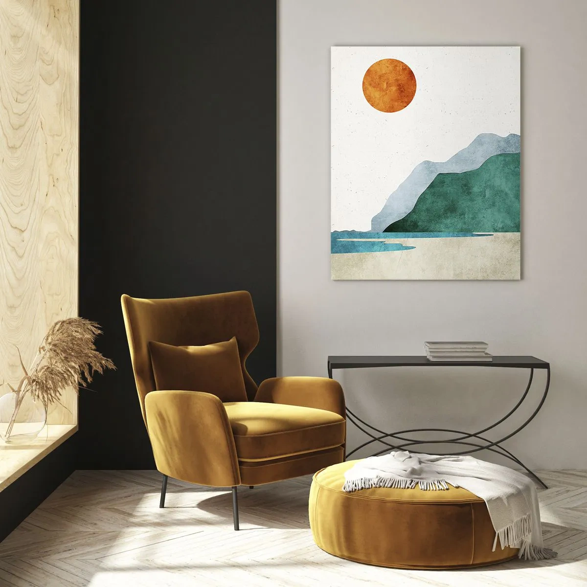 Billede på glas - Landskab, som det burde være - 50x70 cm