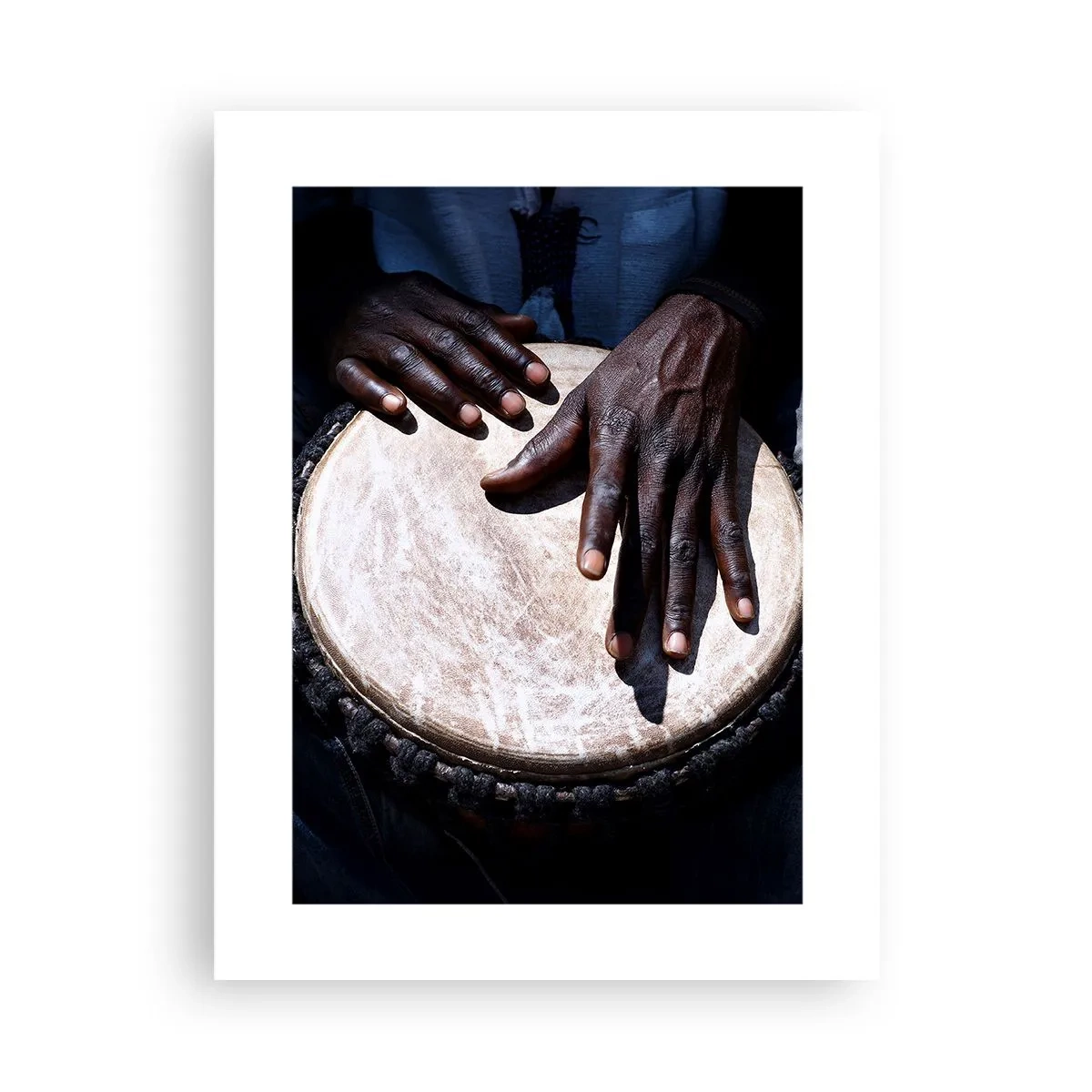 Plakat - Lev i takt med din rytme - 30x40 cm