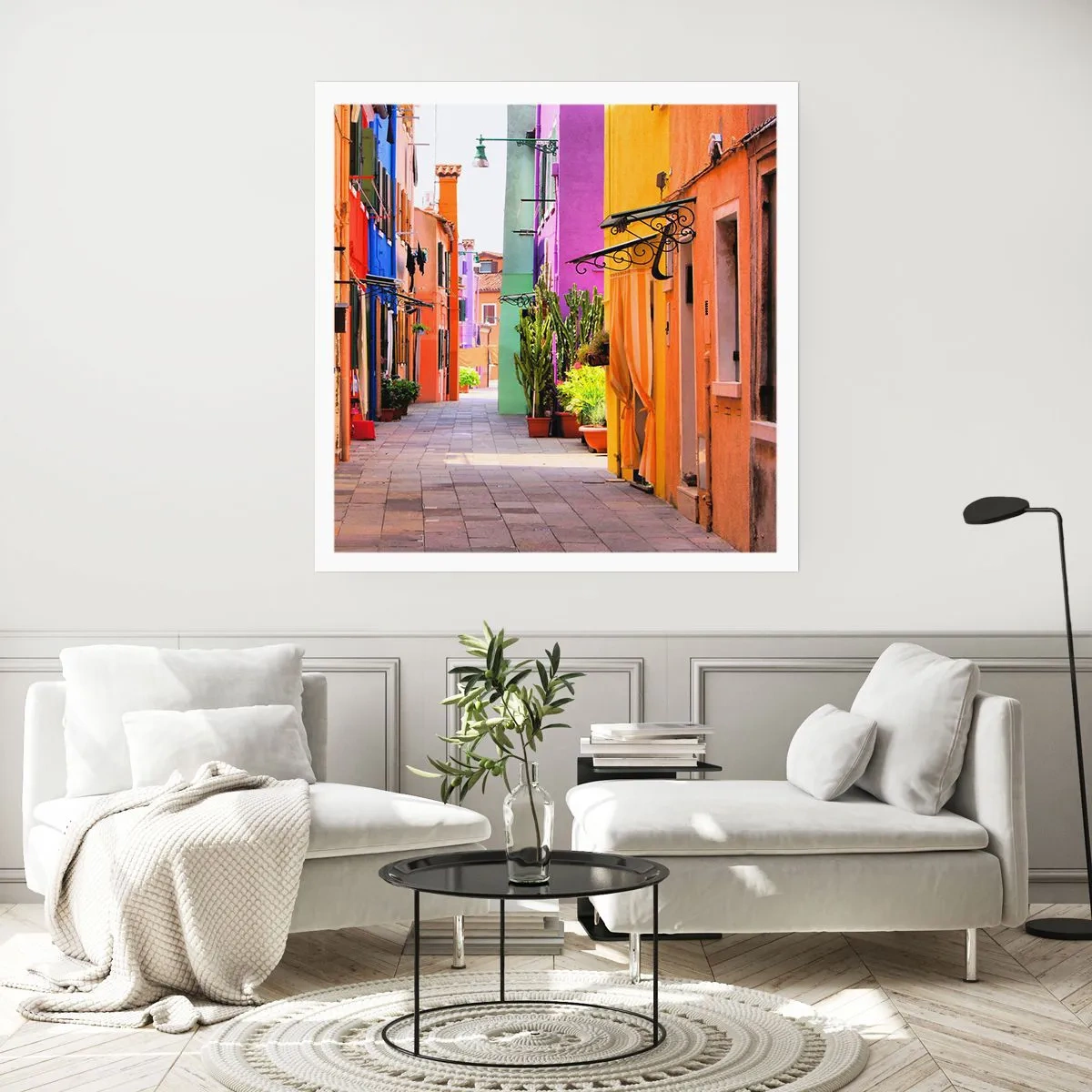 Plakat - Regnbue gyde - 60x60 cm