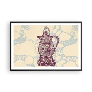 Plakat i sort ramme - Skønheden i hverdagslivet - 91x61 cm