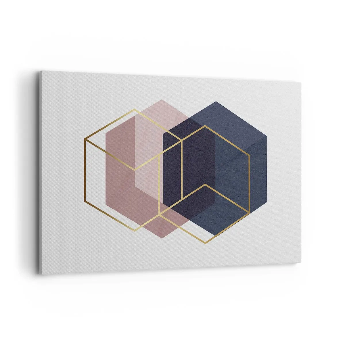 Lærredstryk - Billede på lærred - Styrken ved enkelhed - 120x80 cm