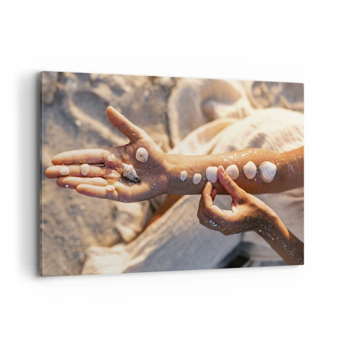 Lærredstryk - Billede på lærred - Skønhed inden for rækkevidde - 120x80 cm