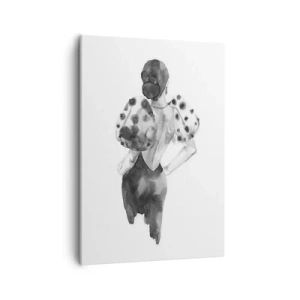 Lærredstryk - Billede på lærred - Den gik lige forbi - 50x70 cm