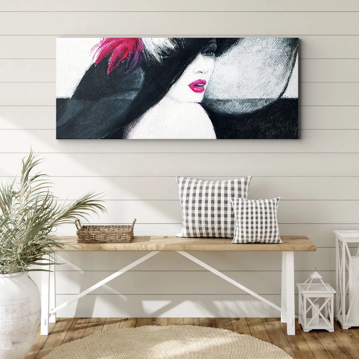 Lærredstryk - Billede på lærred - Altid et mysterium - 120x50 cm