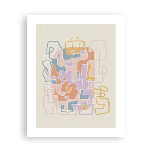 Plakat - Labyrint - et glædeligt eventyr - 40x50 cm