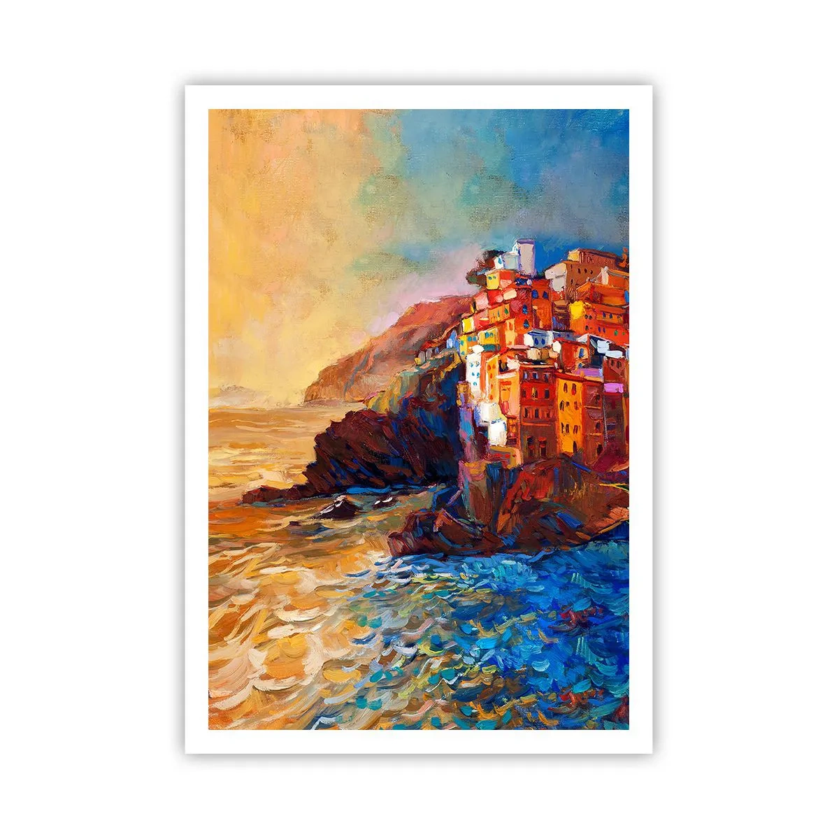 Plakat - Italiensk atmosfære - 70x100 cm