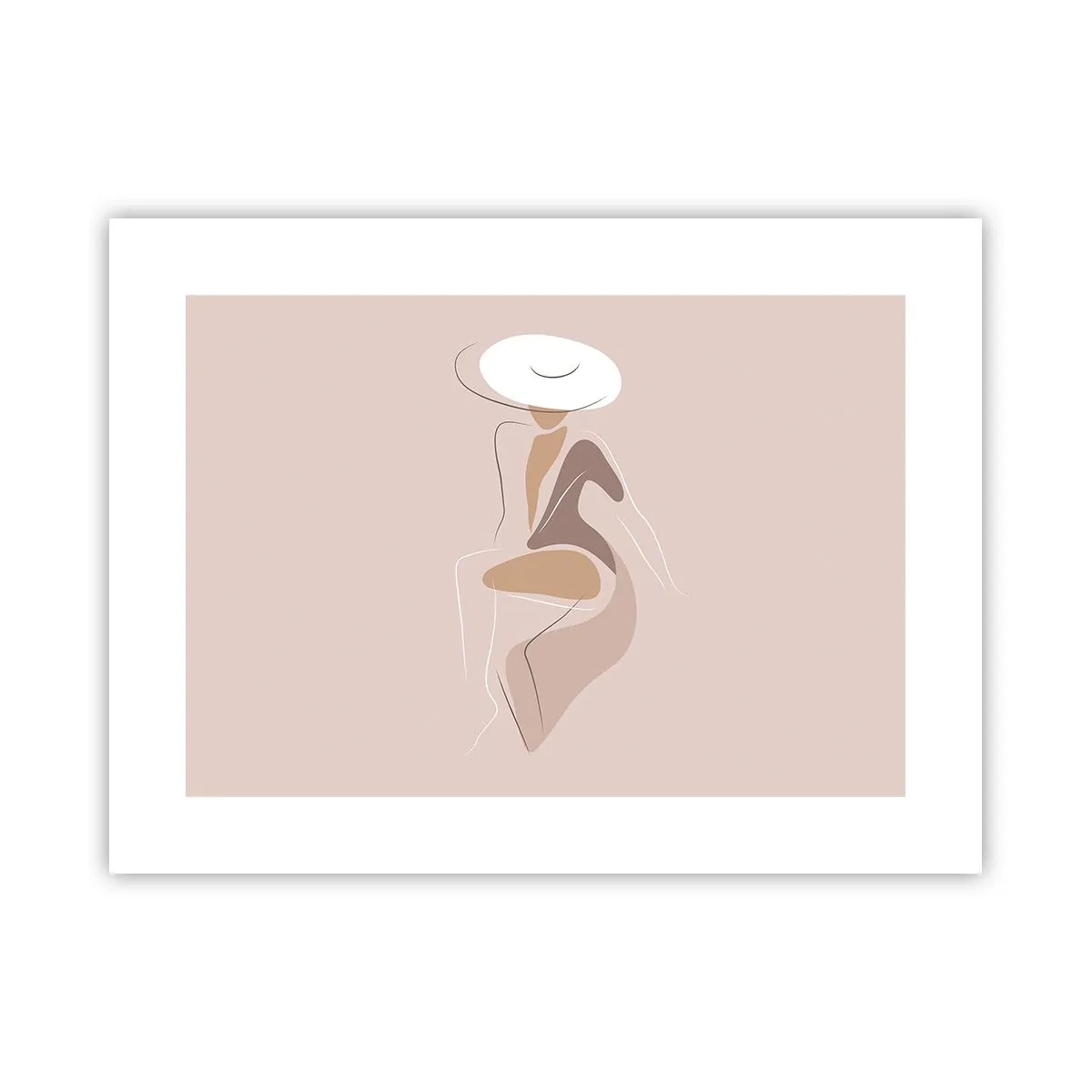 Plakat - En dame, der skal være - 40x30 cm