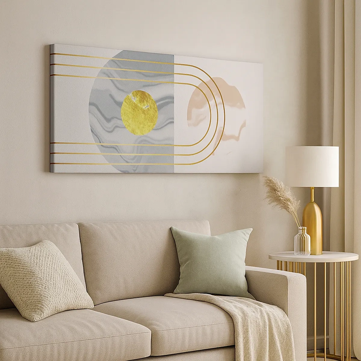 Lærredstryk - Billede på lærred - Lysstyrke og udstråling - 30x30 cm