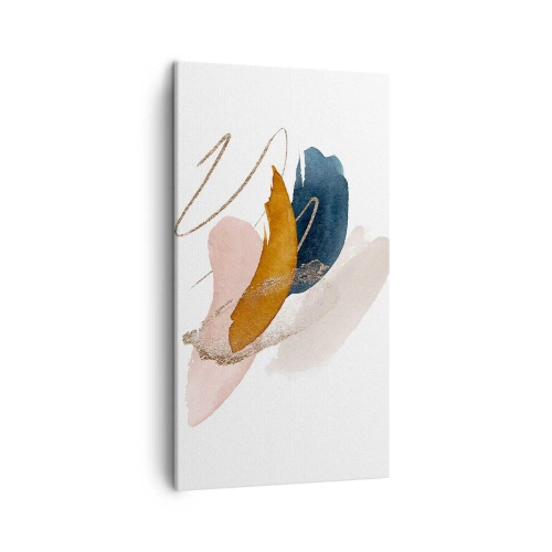 Lærredstryk - Billede på lærred - Bevinget sammensætning - 45x80 cm