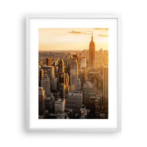Plakat i hvid ramme - At vokse i solen - 40x50 cm