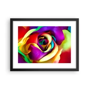 Plakat i sort ramme - Dette er umuligt - 40x30 cm