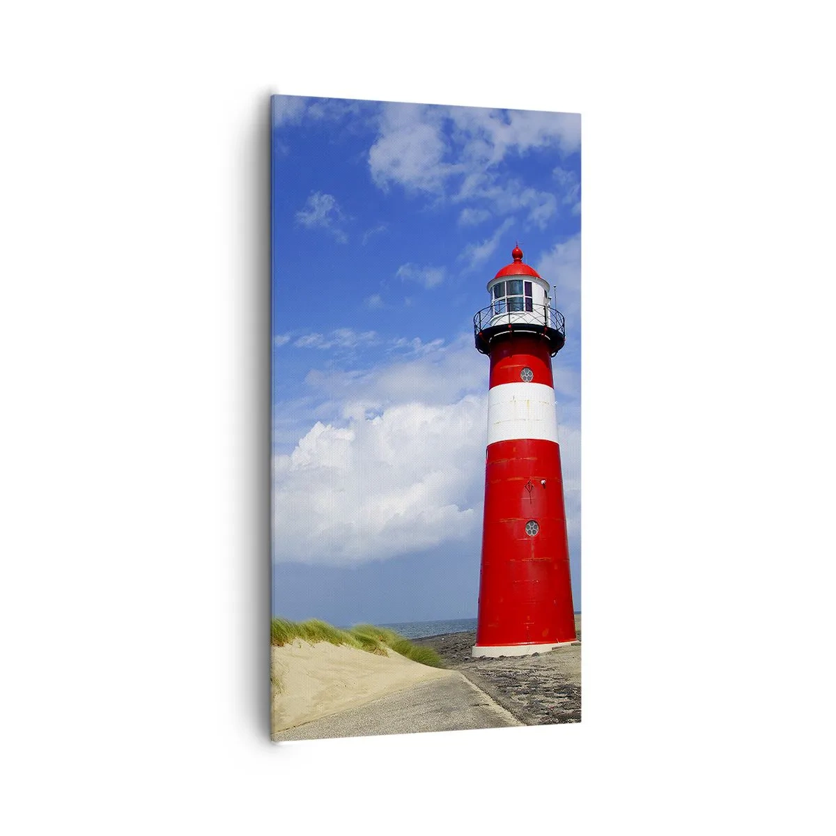 Lærredstryk - Billede på lærred - En drøm om ensomhed - 65x120 cm