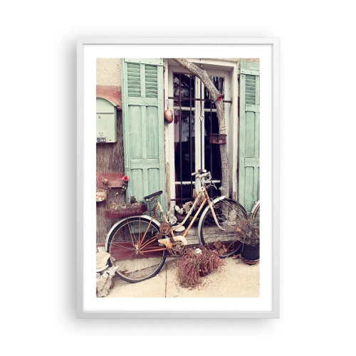 Plakat i hvid ramme - Længe leve provinsen - 50x70 cm