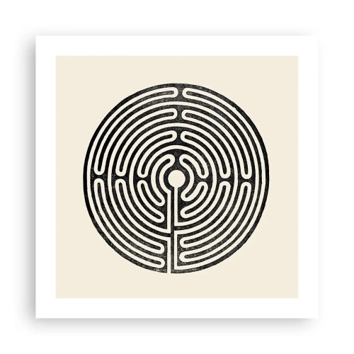 Plakat - Mystisk orden - 50x50 cm