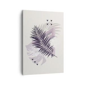 Lærredstryk - Billede på lærred - Skygge af en skygge - 50x70 cm