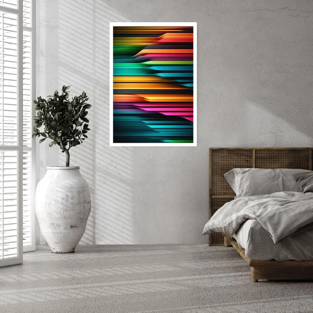 Plakat - Lysende orgel - 61x91 cm