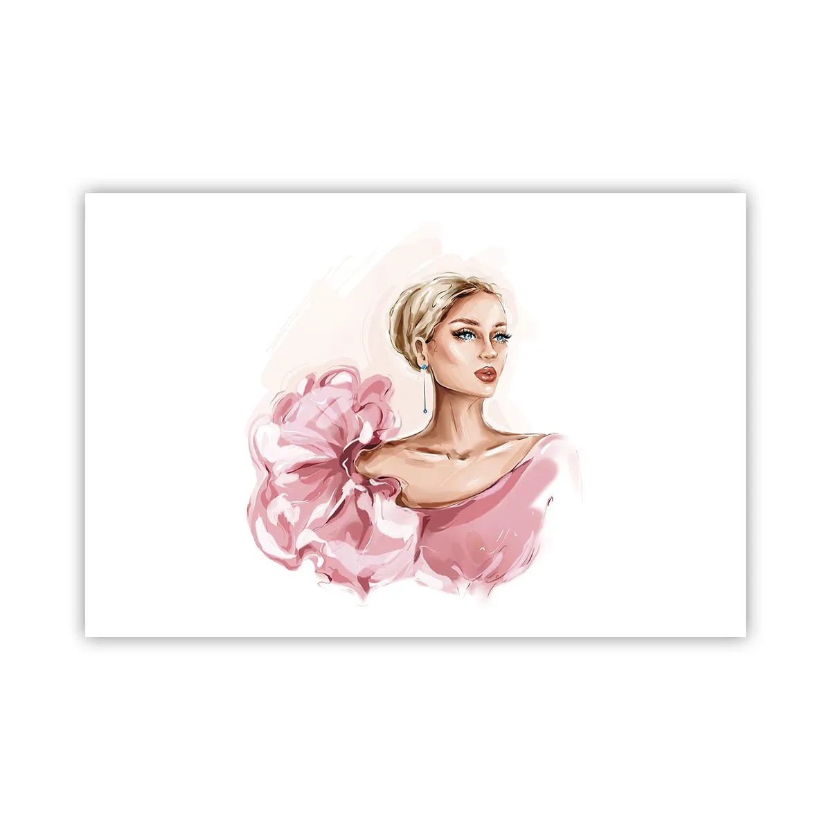 Plakat - Som malet... - 91x61 cm