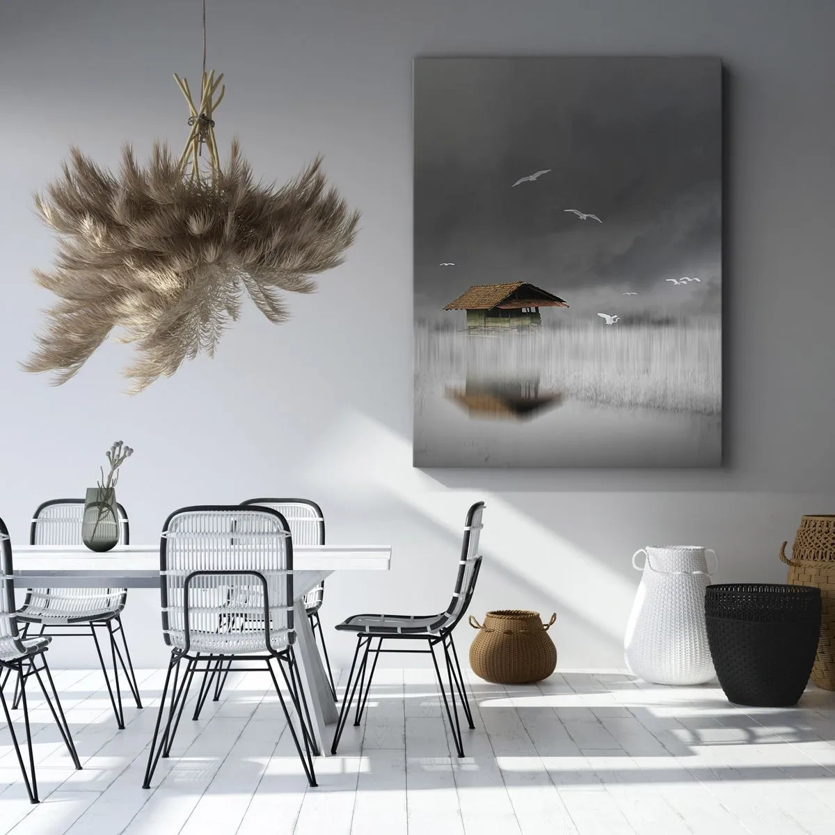 Lærredstryk - Billede på lærred - Beskyttelse mod regnen - 50x70 cm