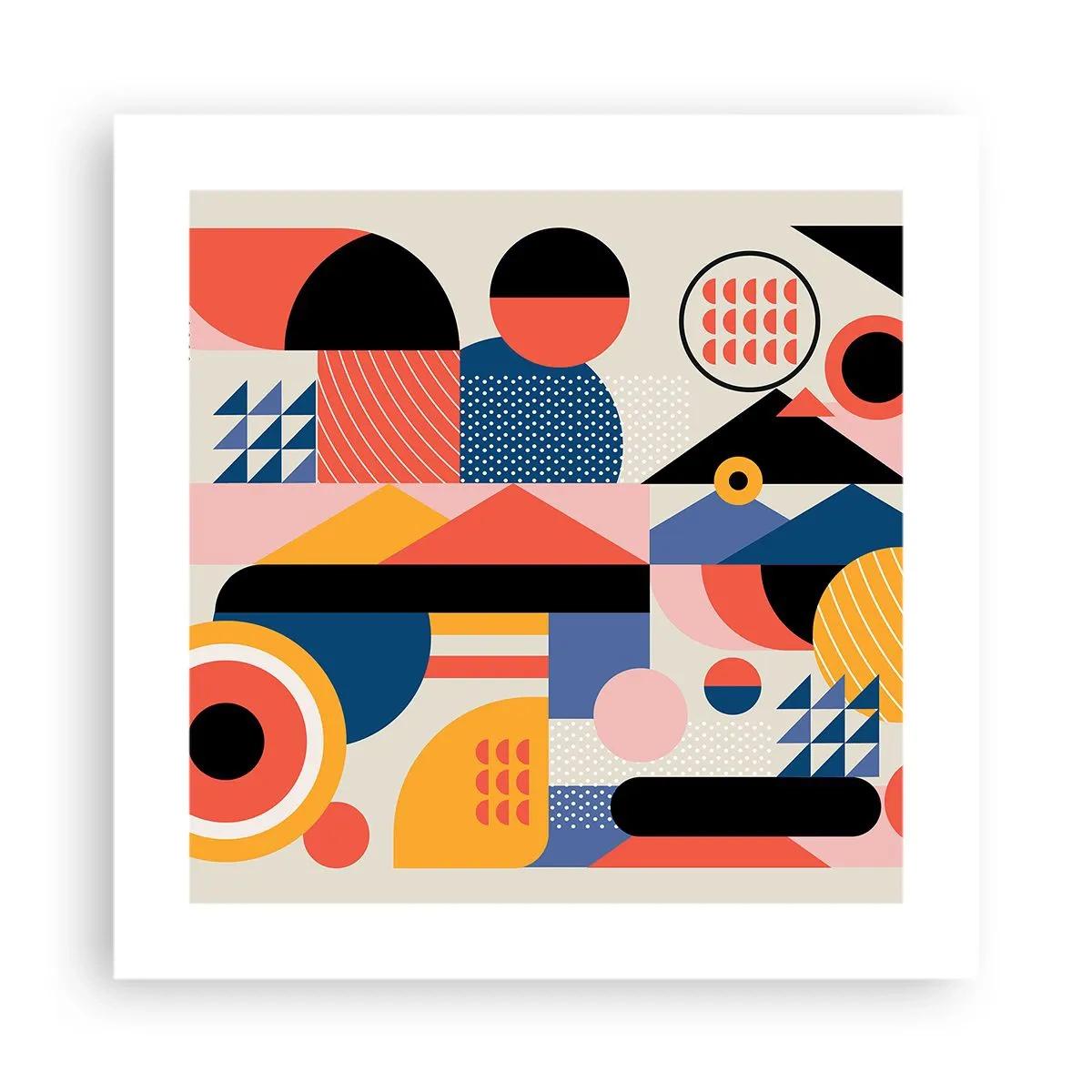 Plakat - Komposition: Leg - 40x40 cm