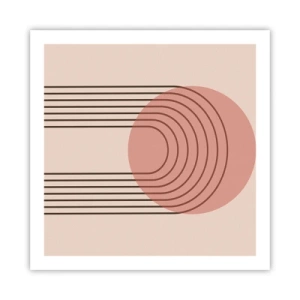 Plakat - Uimodståelig tiltrækningskraft - 60x60 cm