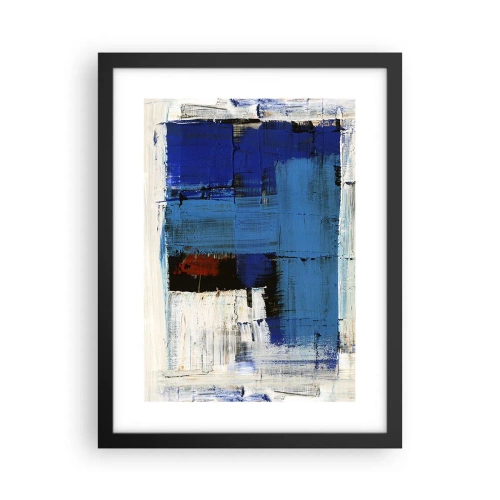 Plakat i sort ramme - Det blås hemmelighed - 30x40 cm