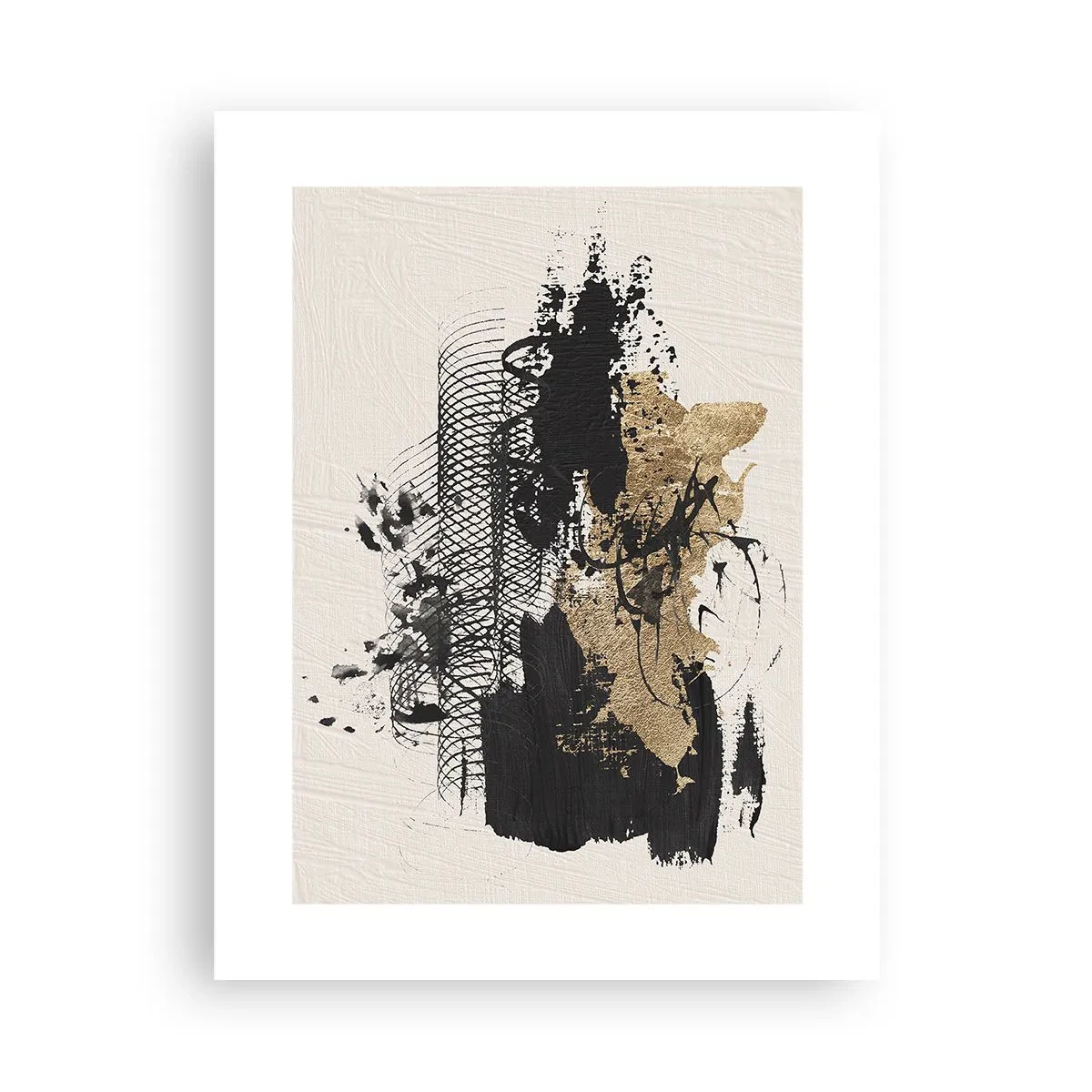 Plakat - Komposition med lidenskab - 30x40 cm