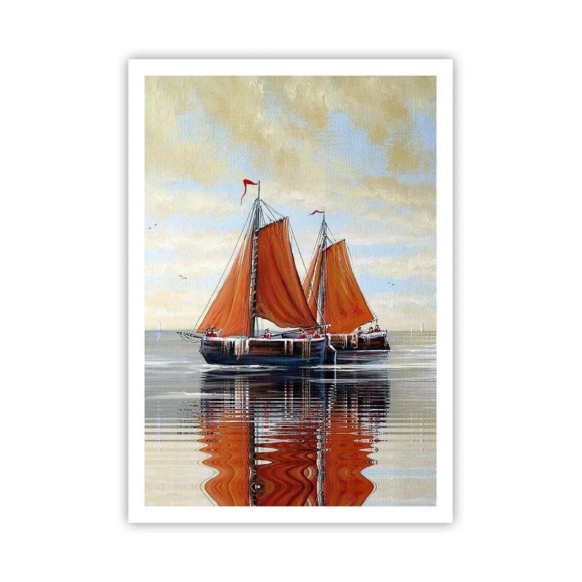 Plakat - Hey, sejl, sømand.... - 70x100 cm