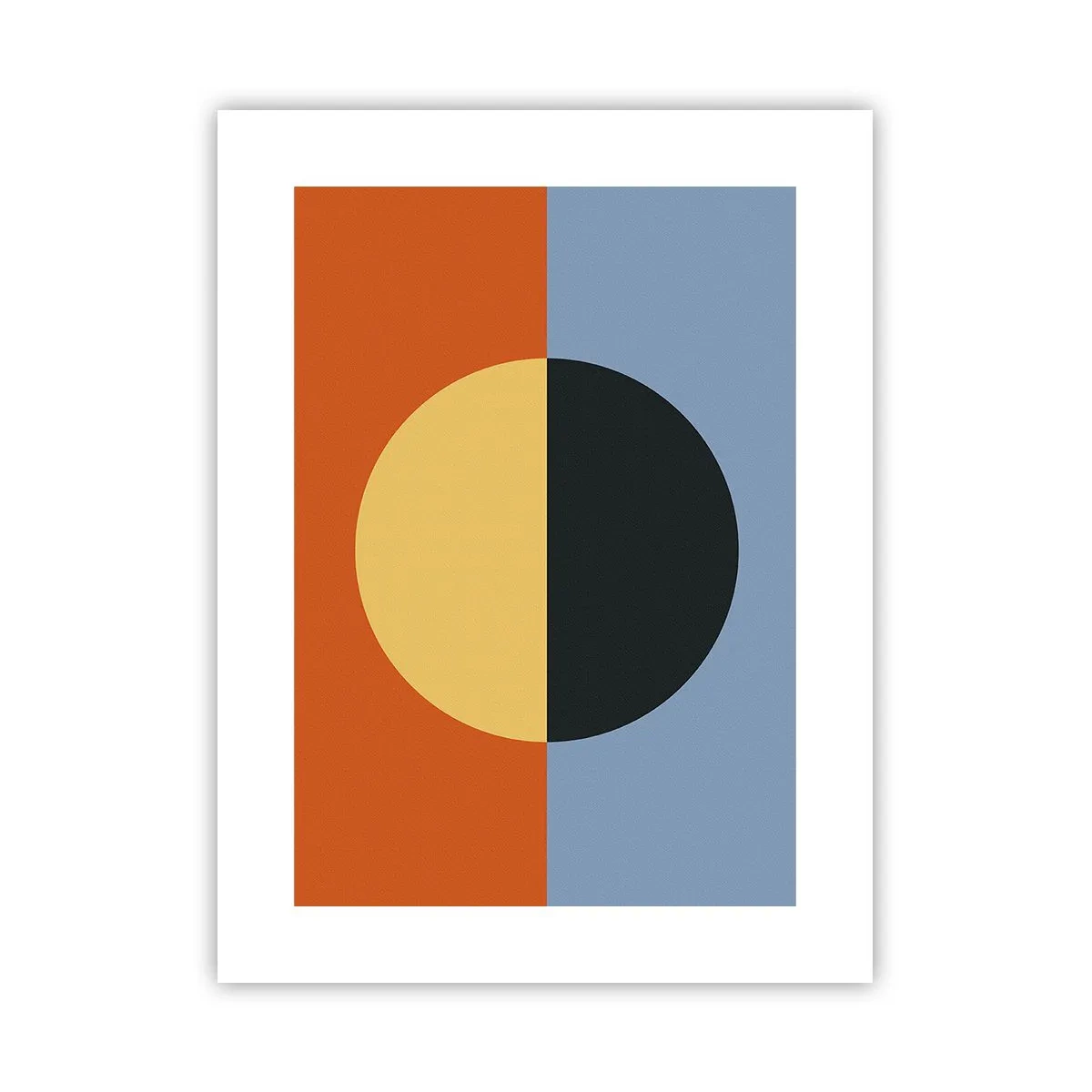 Plakat - En sammensætning af varme og kølighed - 30x40 cm