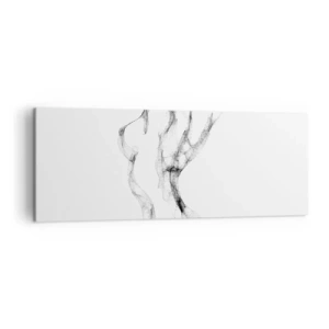 Lærredstryk - Billede på lærred - Smuk og stærk - 140x50 cm