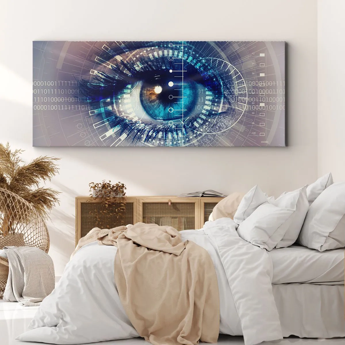 Lærredstryk - Billede på lærred - Du tror, du kender mig - 160x50 cm