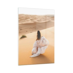 Billede på glas - Flygt til frihed - 50x70 cm