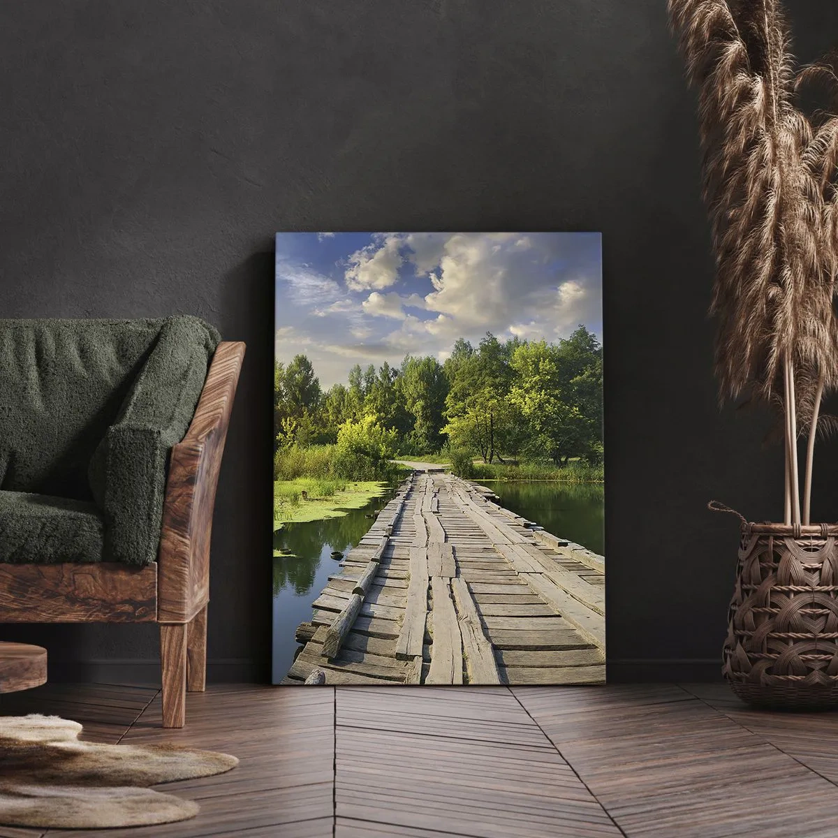 Lærredstryk - Billede på lærred - Sommer, sommer overalt - 50x70 cm