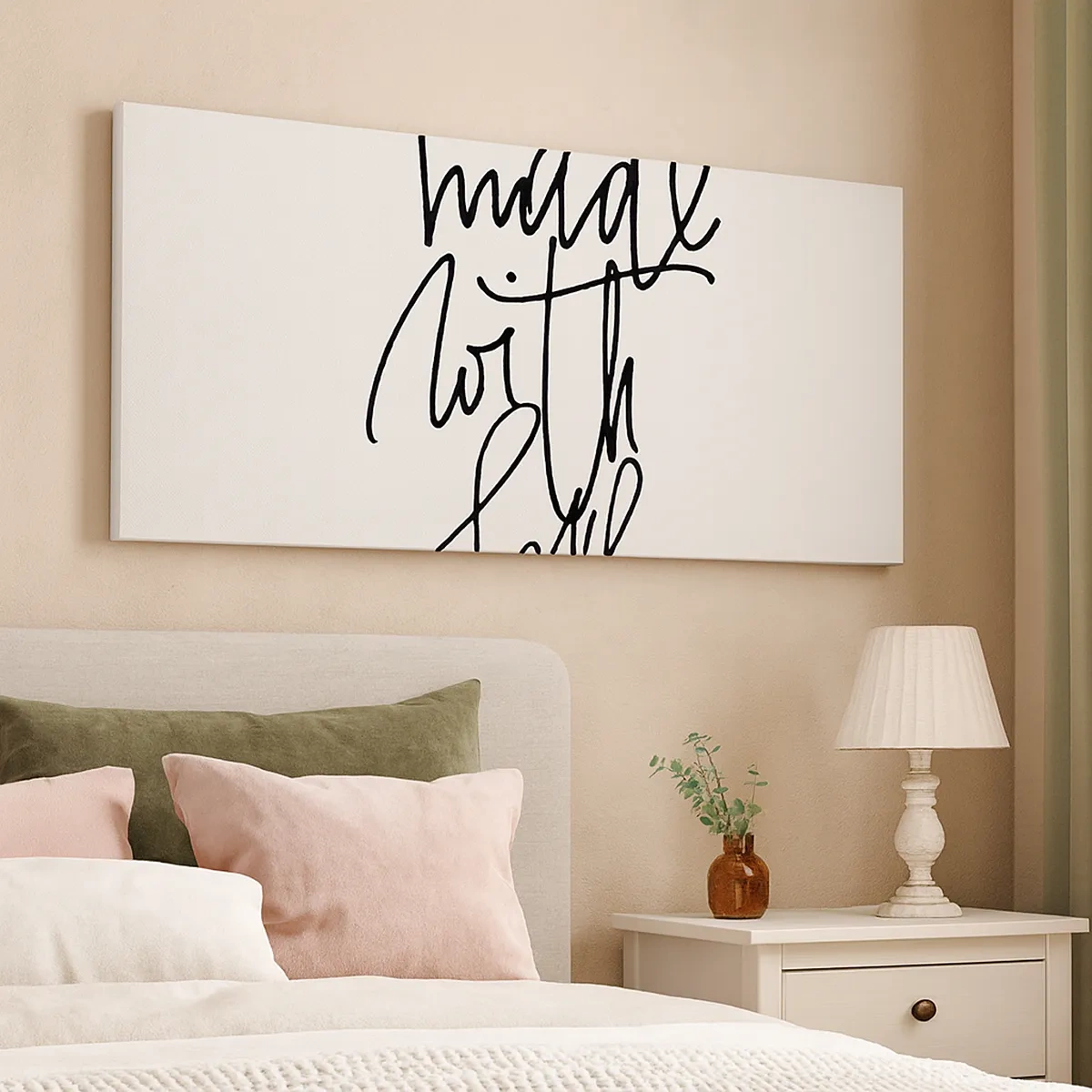 Lærredstryk - Billede på lærred - Det bedste mærke - 30x30 cm