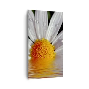 Lærredstryk - Billede på lærred - Den opgående sol på margaret - 45x80 cm