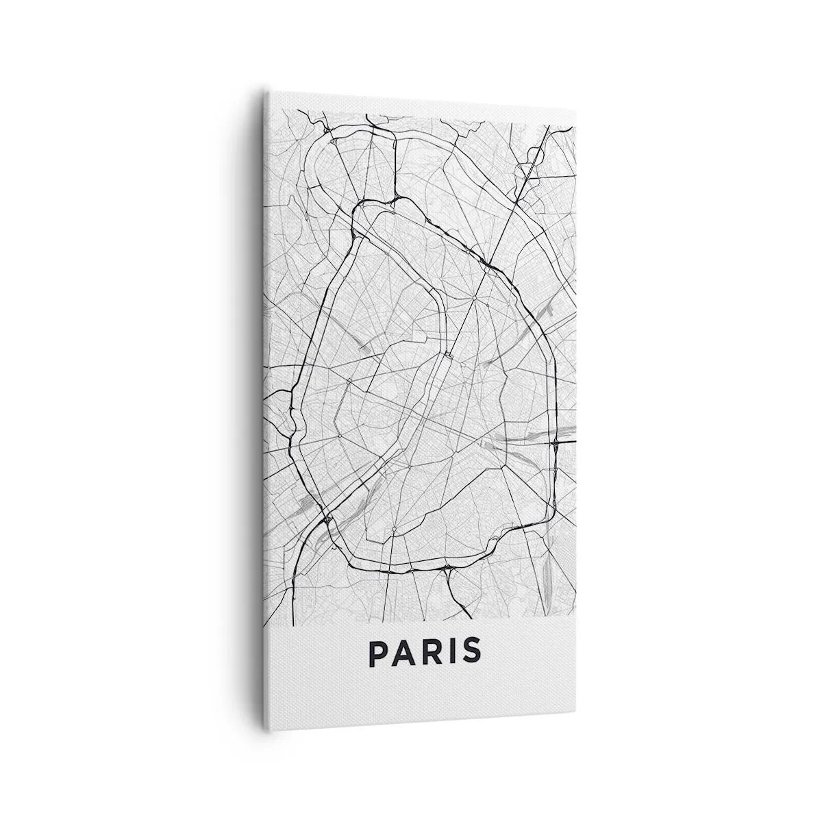Lærredstryk - Billede på lærred - Paris' blomst - 55x100 cm