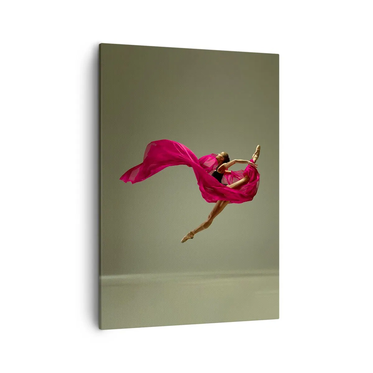 Lærredstryk - Billede på lærred - Dansende flamme - 50x70 cm