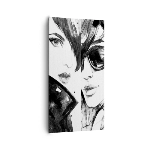 Lærredstryk - Billede på lærred - Skønhed mangedoblet - 65x120 cm