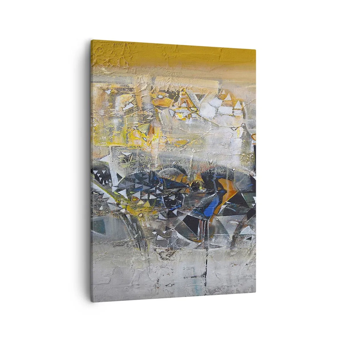 Lærredstryk - Billede på lærred - Alt vil falde på plads - 50x70 cm