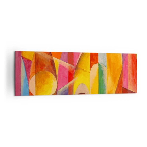 Lærredstryk - Billede på lærred - Solens katedral - 160x50 cm