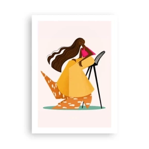 Plakat - Mode er også sjovt - 50x70 cm