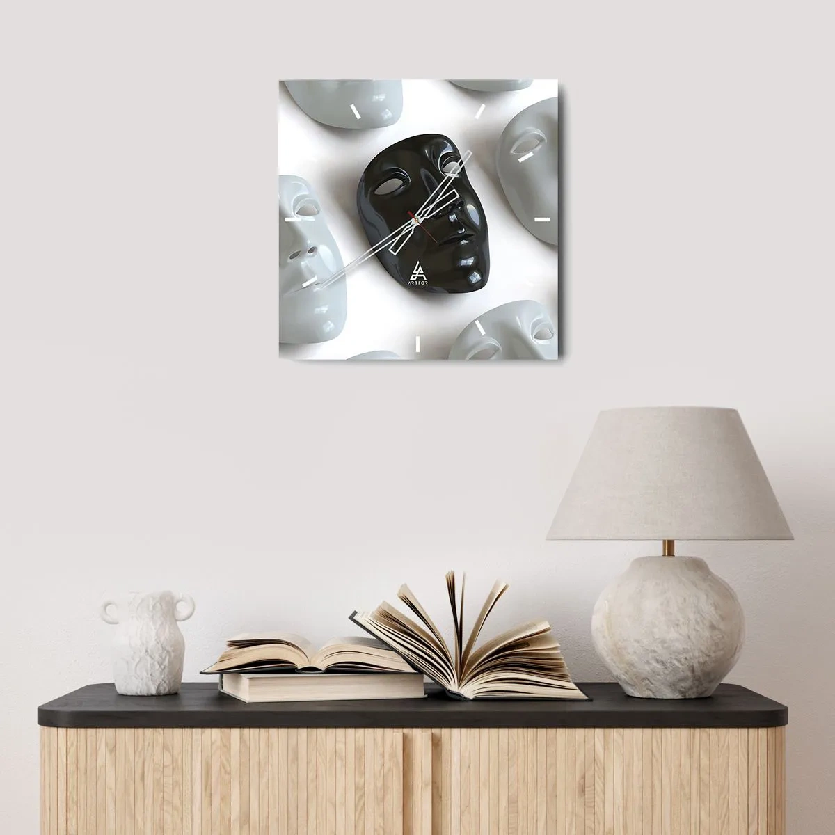 Vægur, Uret - Hvordan skiller man sig ud? - 30x30 cm