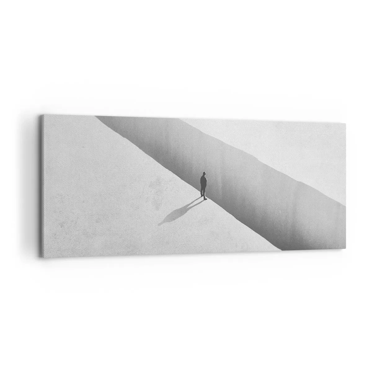 Lærredstryk - Billede på lærred - Lys destination - 120x50 cm