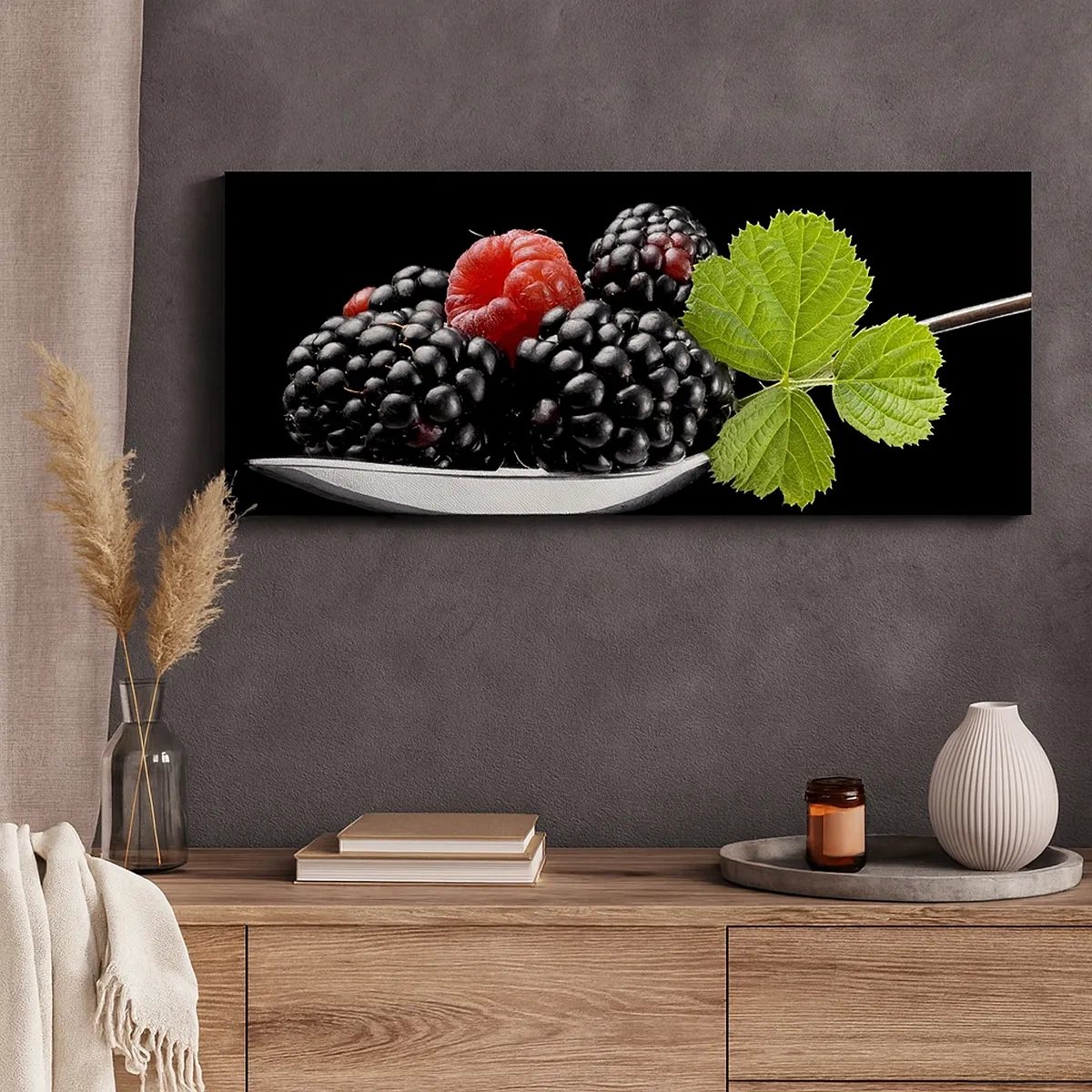 Lærredstryk - Billede på lærred - Smag af friskhed - 30x30 cm