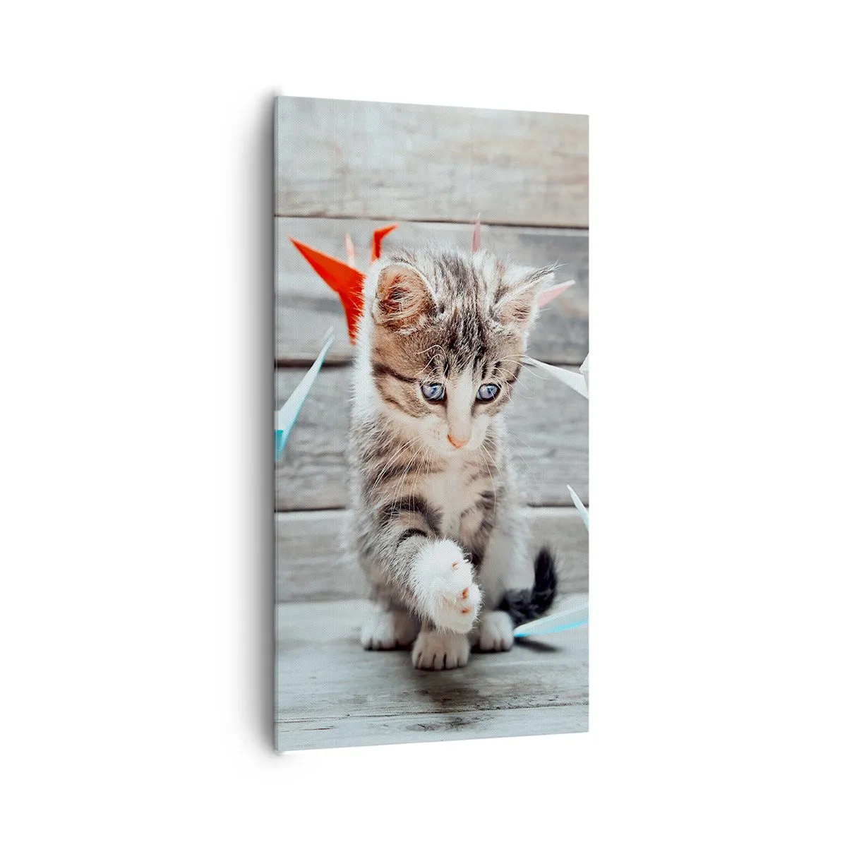 Lærredstryk - Billede på lærred - Første lektion - 65x120 cm